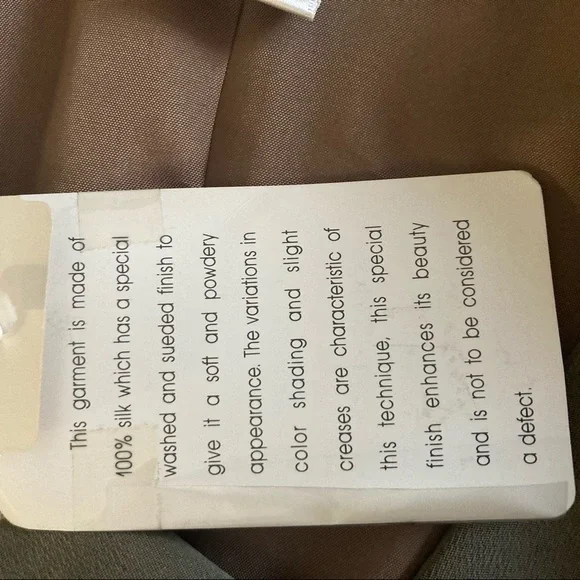 100% Silk Green Blazer With Opal Buttons NWT